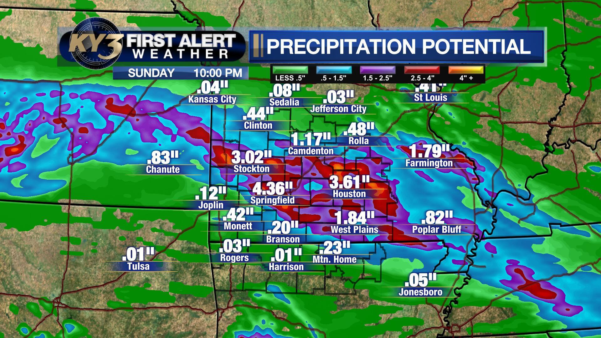 FIRST ALERT WEATHER: Storms & flood threat tonight before cooler Sunday - Vimarsana News