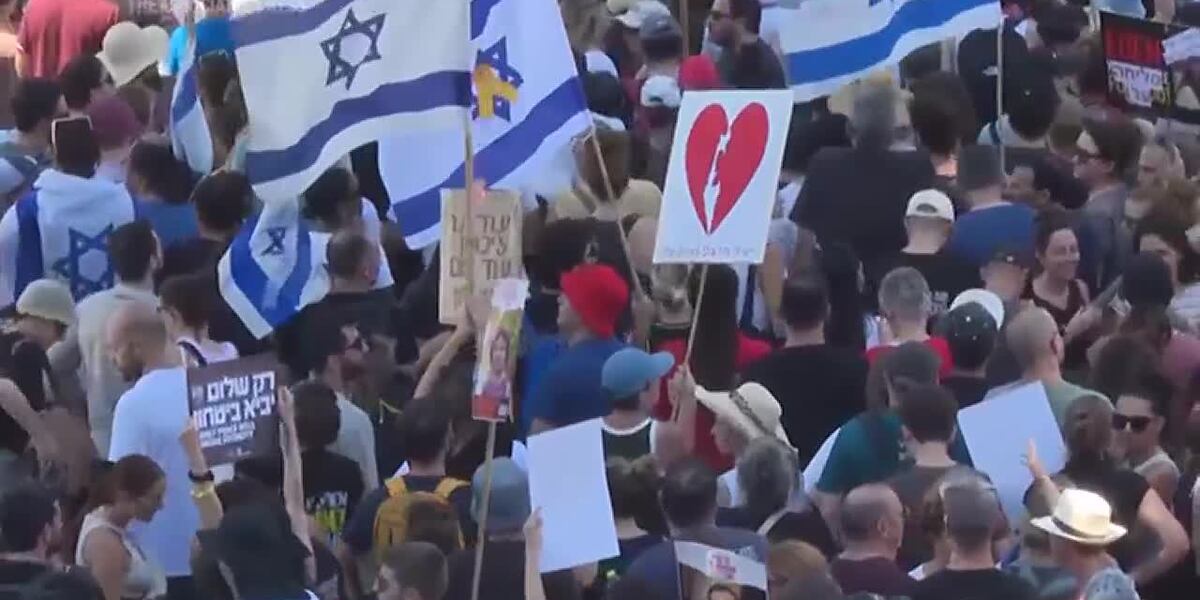 Rare strike disrupts Israel while Biden says Netanyahu isn't doing enough to reach Gaza deal