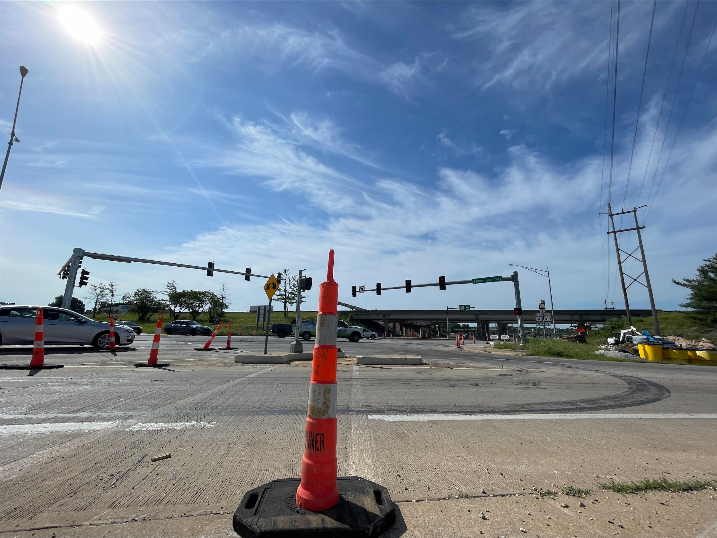 TRAFFIC ALERT: Drivers won't have left turn access from Campbell Avenue to James River Freeway starting Thursday - Vimarsana News